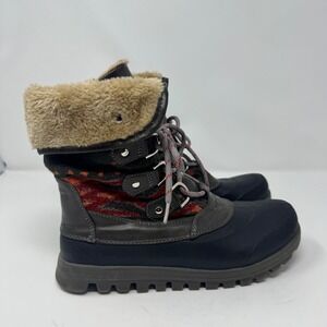 Baretraps Yaegar Women's 6.5 M Black Faux Fur Lined Winter Snow Boots